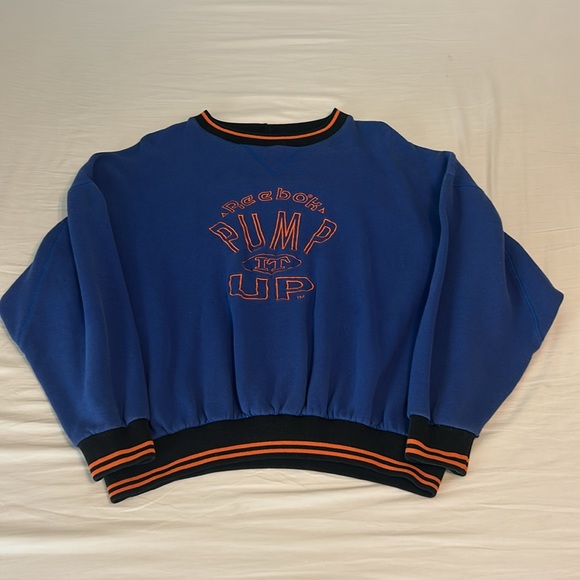 Reebok Vintage “Pump It Up” Crewneck - Picture 1 of 4